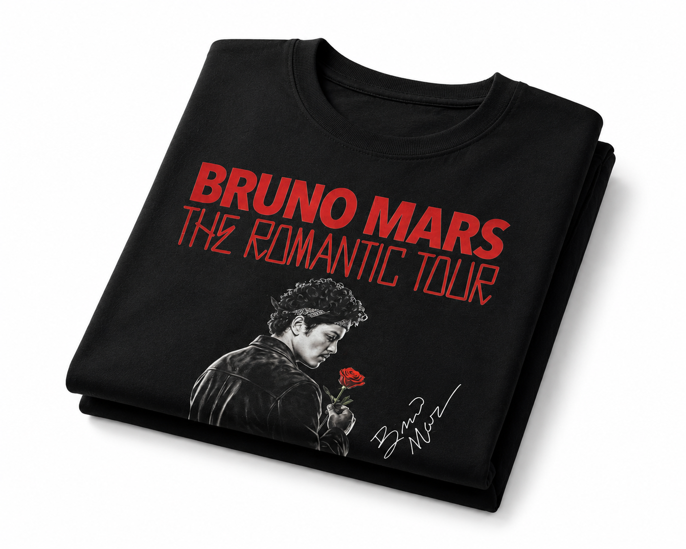 Bruno mars - The Romantic Tour T-shirt