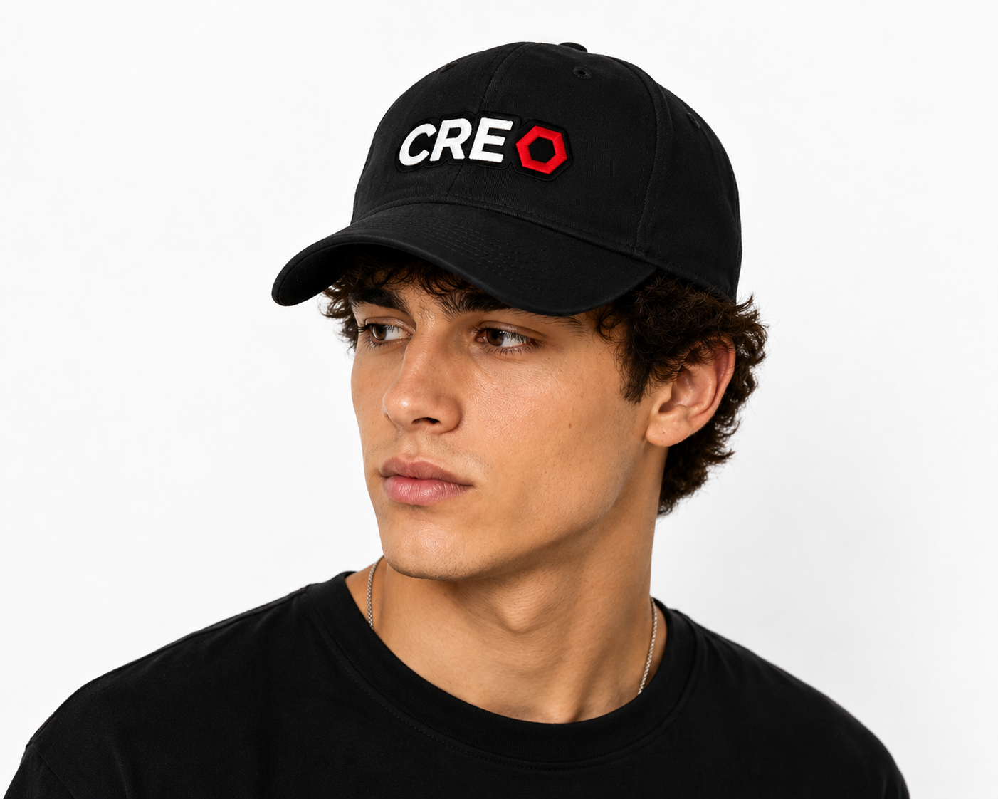 Gorra CREO Classic – Edición Blanco y Negro