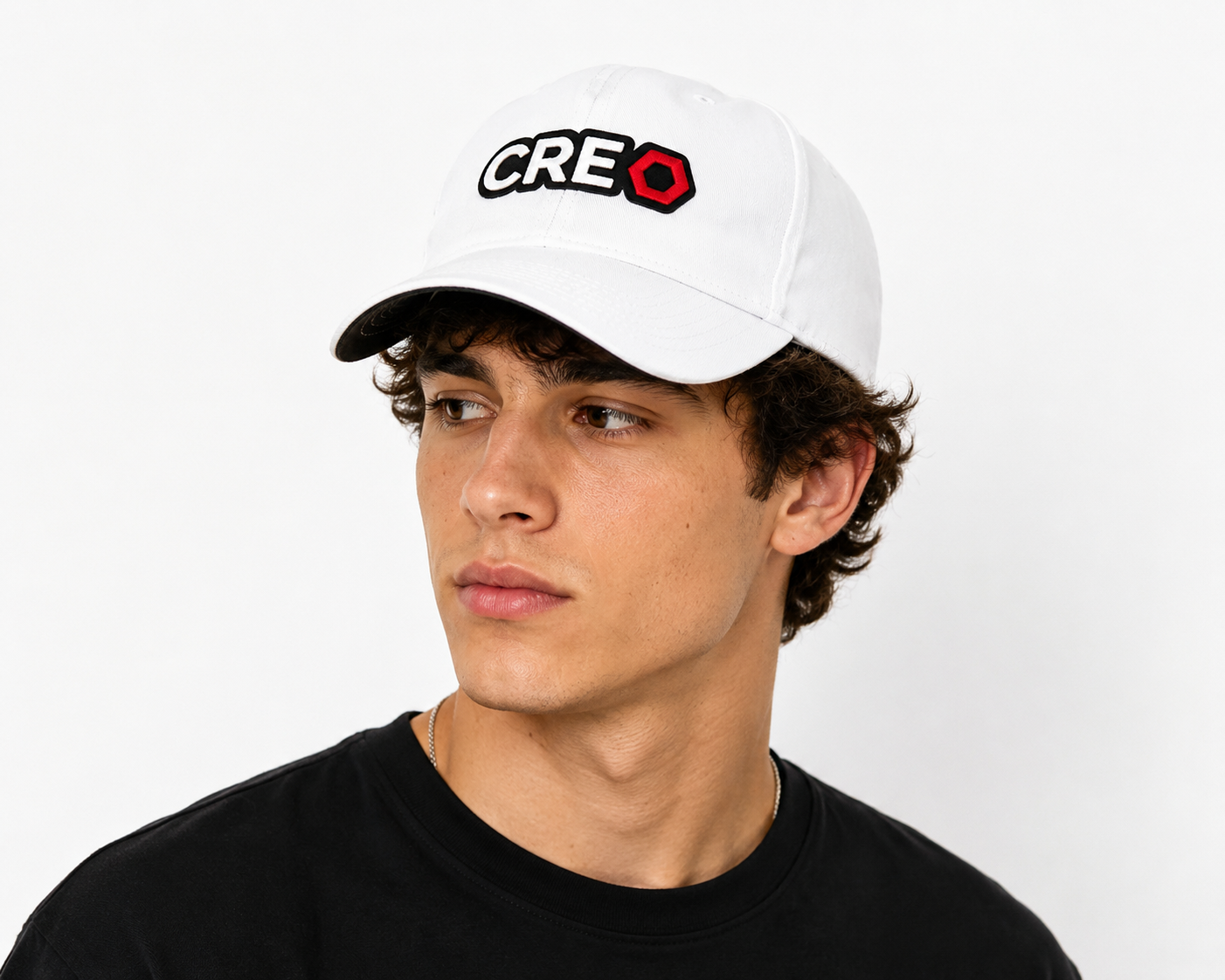 Gorra CREO Classic – Edición Blanco y Negro