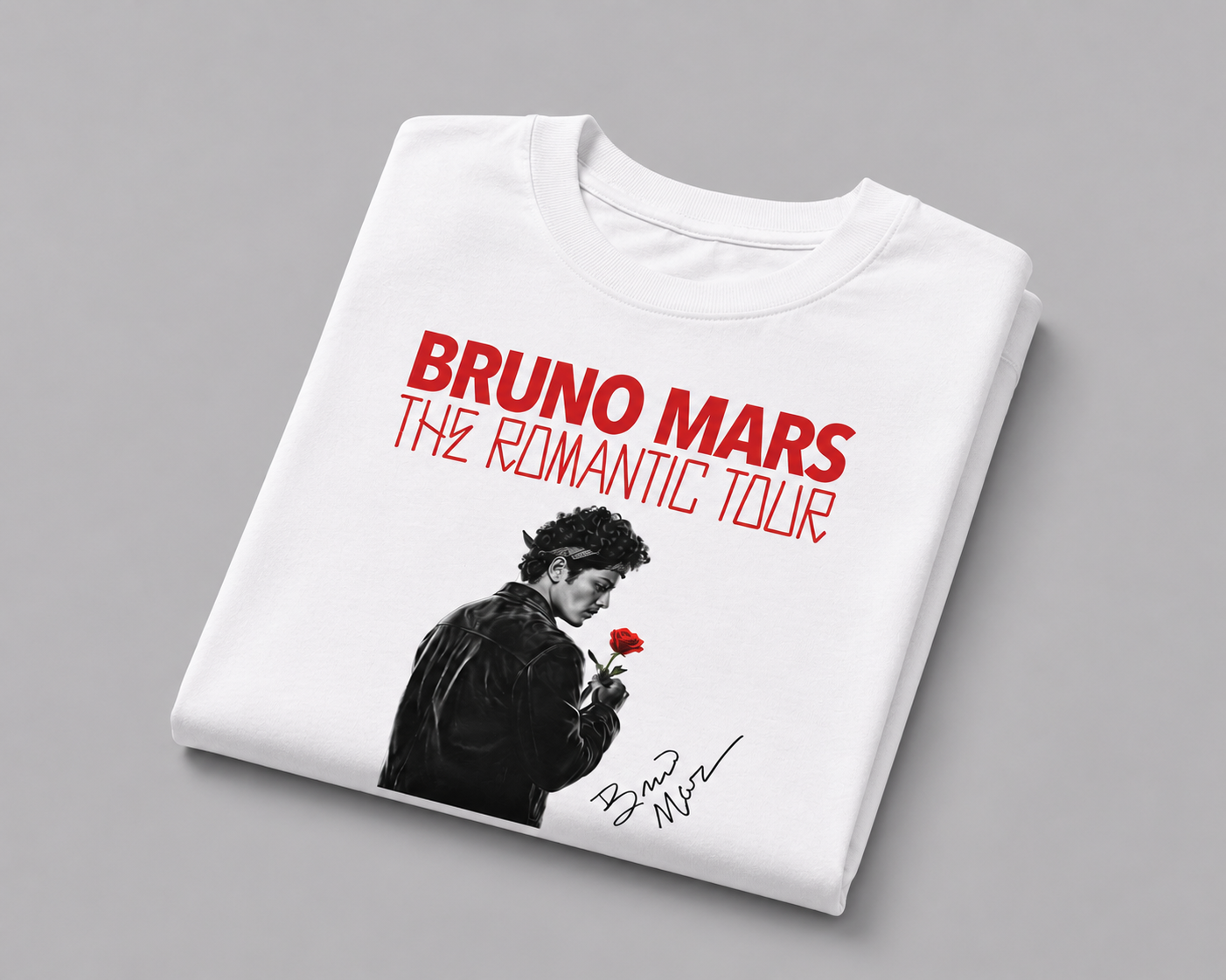 Bruno mars - The Romantic Tour T-shirt