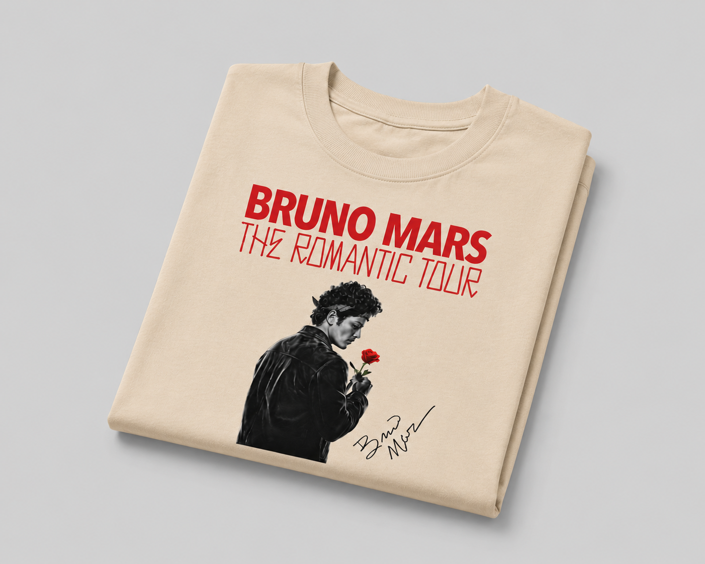 Bruno mars - The Romantic Tour T-shirt