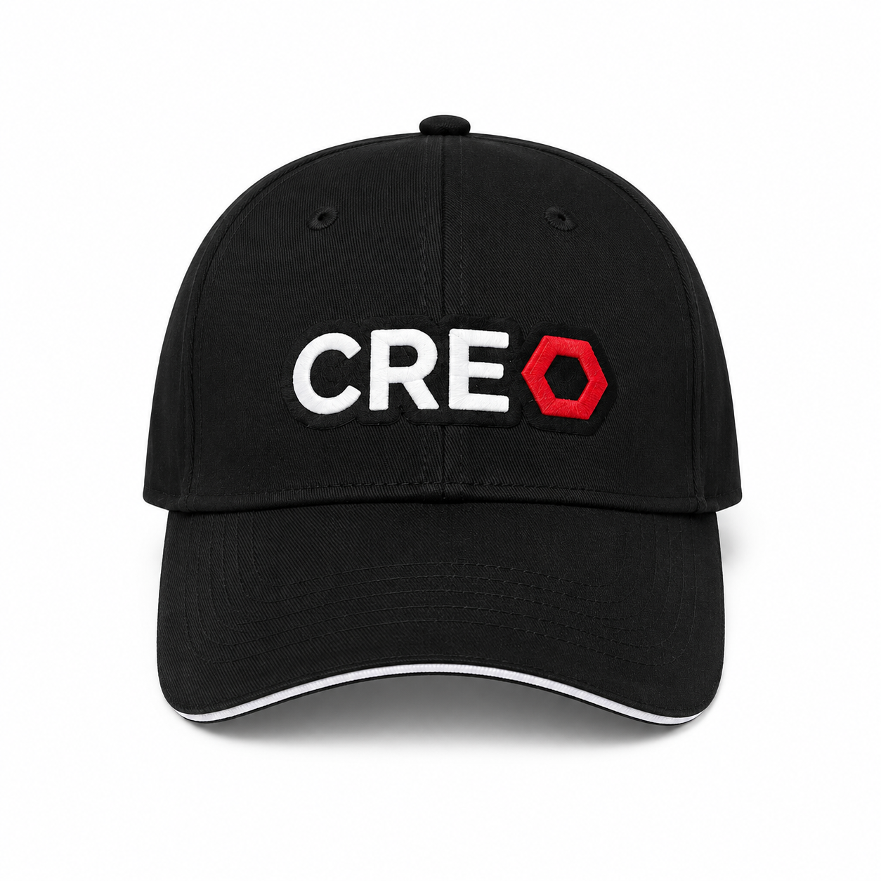 Gorra CREO Classic – Edición Blanco y Negro